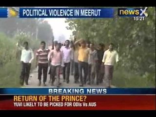 NewsX: Meerut panchayat to protest BJP leader Sangeet Som's arrest