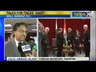 News X : PM meets Nawaz Sharif- discussed ways to normalise bilateral ties