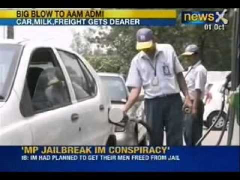 News X : Car, Milk and Freight gets dearer from today as price hikes across various sectors