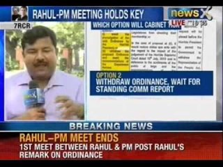 NewsX : 25 minute long meet between Rahul Gandhi and Prime Minister ends at 7 RCR