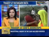 NewsX: At least 60 feared killed in stampede near Madhya Pradesh temple