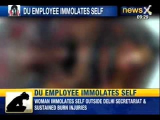 India Shamed : Women immolates self after being harassed by the college principal and staff