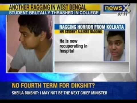 NewsX: NRI student complains of ragging in Kolkata institute