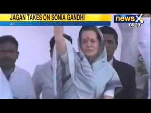 NewsX : Jaganmohan reddy blames Sonia Gandhi for Andhra bifurcation