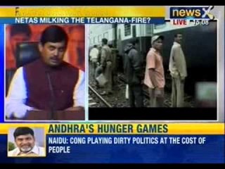 NewsX: BJP spokesman Shahnawaz Hussain speaks to media