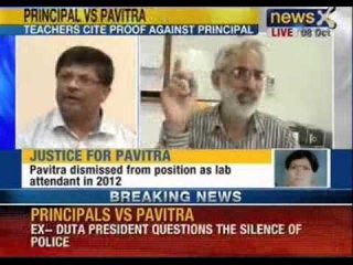NewsX: Aditya Mishra former Duta president addressed a press conference