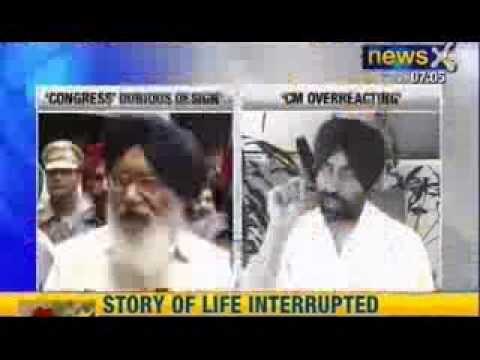 News X: Rahul Gandhi insults Punjab Chief Minister Parkash Singh Badal
