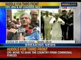 NewsX: 'Third Front will be formed after 2014 polls'