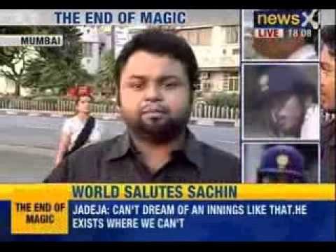 NewsX: Sachin Tendulkar announces he will retire from cricket after his 200th Test Match for India
