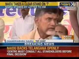 NewsX: Chandrababu Naidu -- My fast against congress dirty games