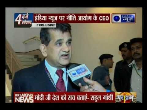 Cashless India: CEO of NITI Aayog Amitabh Kant speaks exclusively to India News