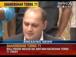 NewsX: Bollywood Megastar Amitabh Bachchan turns 71 today