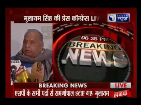 SP infighting -Mulayam issues show cause notice to Akhilesh