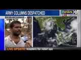 NewsX : Cyclone Phailin heads for Odisha, Andhra Pradesh at wind speed of 300 km per hour