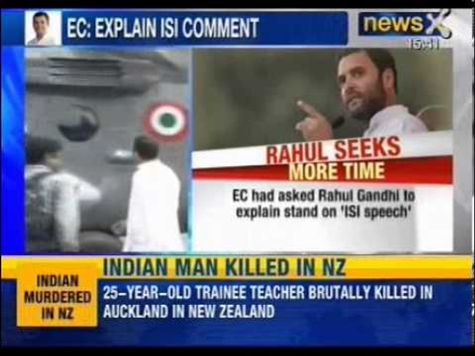 Rahul Gandhi seeks one week's time to respond to Election Commission notice - News X