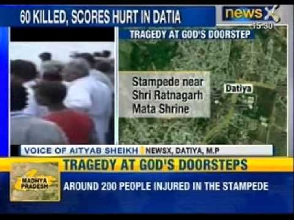 Tragedy at ratangarh mata: 60 killed in Madhya Pradesh temple stampede