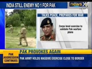 NewsX: Pakistan to hold military exercise focused on India and it's Army