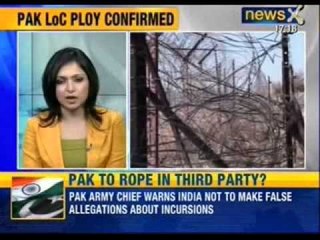 NewsX: Pakistan Army chief issues warning to India, about false allegations on incursions