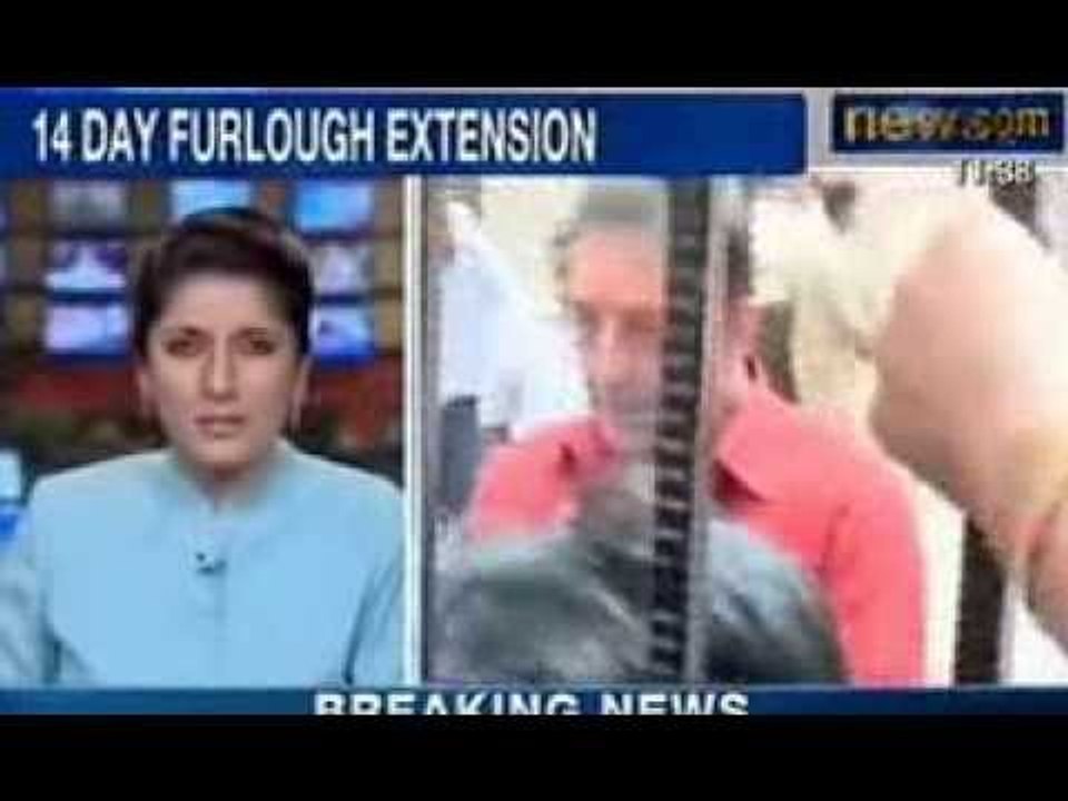 NewsX : Sanjay Dutt's parole extended by anothe...