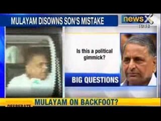 NewsX: Don't punish me for UP govt's follies says Mulayam Singh