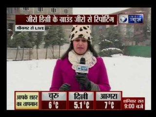 Life has disrupted in hill areas due to heavy Snowfall