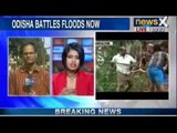 NewsX : After Cyclone Phailin Odisha battles floods, death toll reaches 25