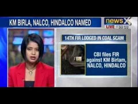 NewsX: Coal Allocation scam - Fresh FIR filed by CBI against Birla, NALCO and HINDALCO