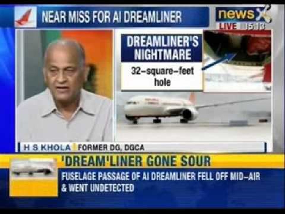 Dreamliner- 'gaping hole' in plane mid-flight investigated by Air India