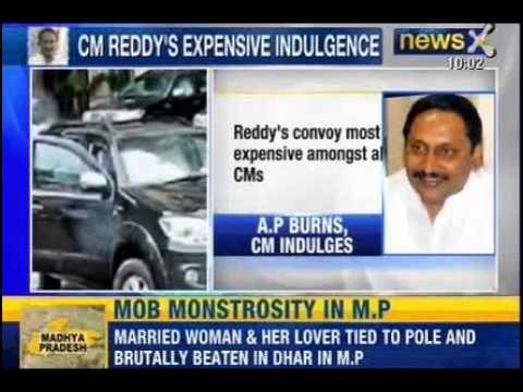 Kiran Kumar Reddy spends Rs 4 cr on 2 new Toyota Prados - NewsX