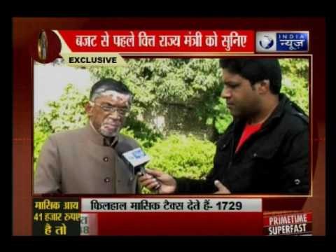 Budget 2017: India News Exclusive interview with MoS Finance Santosh Gangwar