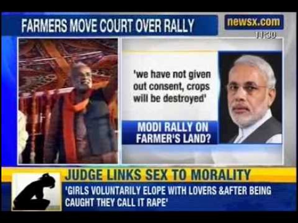 Farmers in Kanpur want Narendra Modi's rally shifted, move High Court - NewsX