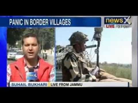 Pakistan Ceasefire Violation : Heavy firing in Samba and Poonch sector, villagers leave border areas