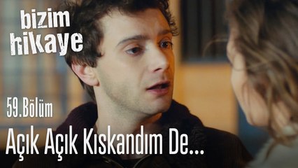 Rahmet, Deniz'i fena halde kıskanmış - Bizim Hikaye 59. Bölüm