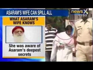 Asaram's wife questioned by Ahmedabad cops, asks her to turn approver - NewsX