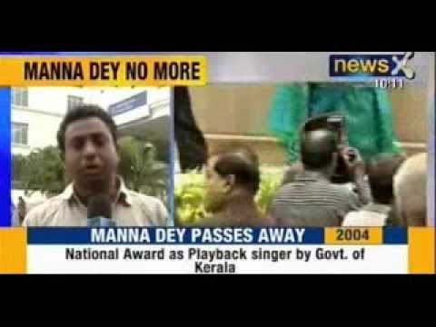Legendary singer Manna Dey passes away at the age of 94 - NewsX