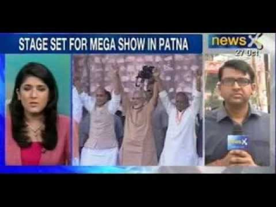 Narendra Modi to address rally in Patna today - NewsX