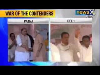 Sunday clash : Rahul Gandhi and Narendra Modi to address rallies today - NewsX