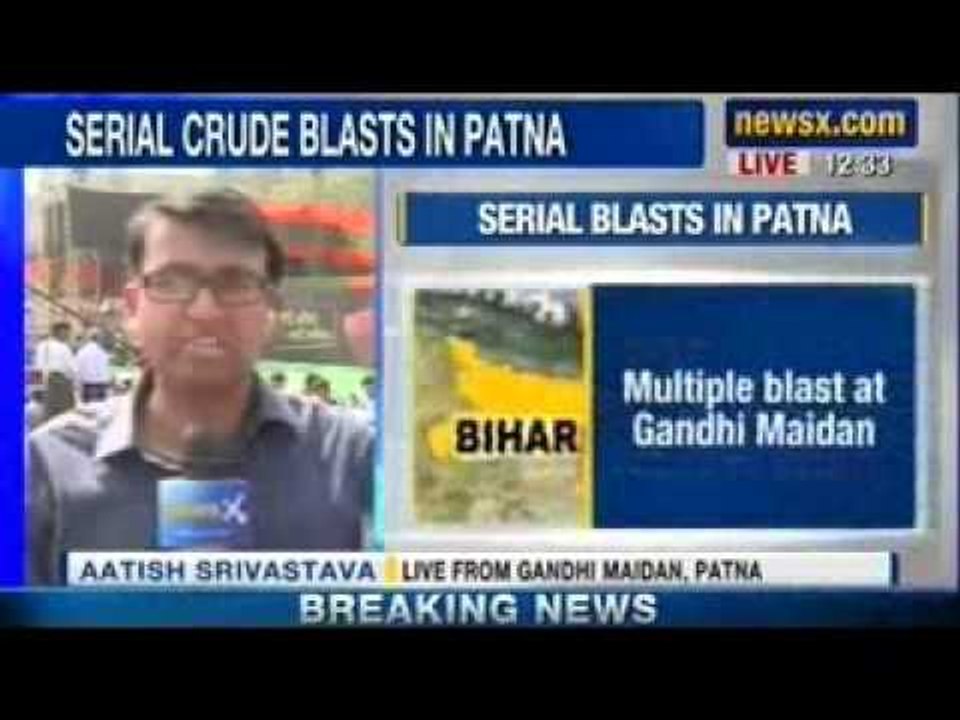 Serial blasts rock Narendra Modi's Patna rally - NewsX