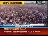 Narendra Modi's Hunkar rally in Patna - News X