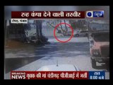 Cctv footage of dreadful road accident in Ropar, Punjab