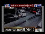 Delhi Road Rage Caught On Camera: Two men set SUV Fortuner on fire