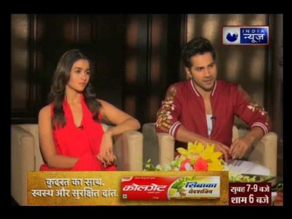 'Badrinath Ki Dulhania' starcast Varun Dhawan and Alia Bhatt in conversation with India New