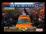 UP Elections 2017: PM Narendra Modi begins roadshow from BHU gate Lanka, Varanasi