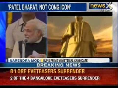 India needs Patel's secularism, not votebank secularism, says Narendra Modi - News X