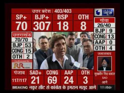Raj Babbar speaks exclusively on India News over UP elections 2017