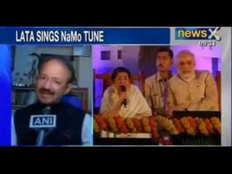 Lata Mangeshkar backs Narendra Modi for Prime Minister - NewsX