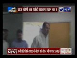 UP minister Moshin Raza loses cool after seeing Mulayam and Azam Khan's picture in his office