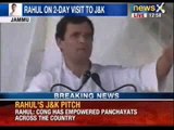 Congress aims to empower local panchayats, says Rahul Gandhi - News X