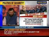 BJP demands Prime Minister level security for Narendra Modi, government says no - News X