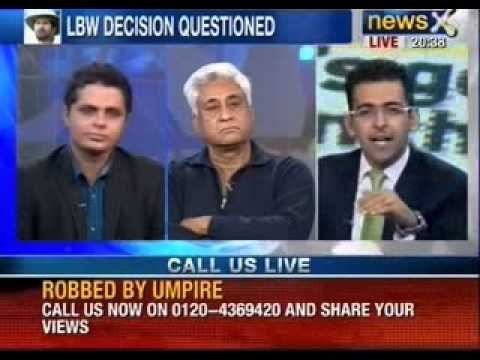 Speak out India: Costly umpiring error robs India of cheering Sachin Tendulkar - News X